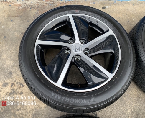 ล้อแม็กป้ายแดง Honda HRV ตัวท็อป รุ่นใหม่ล่าสุด ขอบ 17 พร้อมยางใหม่ป้ายแดง 215-55-17 Yokohama ปี 19 สวยกริ๊บๆ ล้อแม็กป้ายแดง Honda HRV ตัวท็อป รุ่นใหม่ล่าสุด ขอบ 17 พร้อมยางใหม่ป้ายแดง 215-55-17 Yokohama ปี 19 สวยกริ๊บๆ