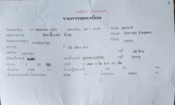 ขาย รถ 10 ล้อ หัวยาว 2 เพลา ช่วงล่างใหญ่ UD เครื่อง EH700 168 แรงม้า สโลว์อินเตอร์ พาวเวอร์ คานหน้าใ