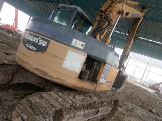 ขาย 695,000 KOMATSU pc 138 US-2E1ไฟฟ้าครบ  โซ่เพิ่งเปลี่ยนไม่นาน เอวแน่น ช่วงล่างเต็ม เครื่องปั้มดี มีลายหัวเจาะติดตัวรถมาจากนอก เอกสารใบชื้อขาย พร้อมใช้งาน รถทำงานทุกวัน รถอยู่ กทม. 090-772-3710 090-772-3708