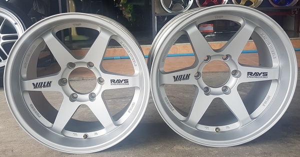 ล้อมือ2 TE37ขอบ18 TNP 6รู 10.5  2 ล้อ