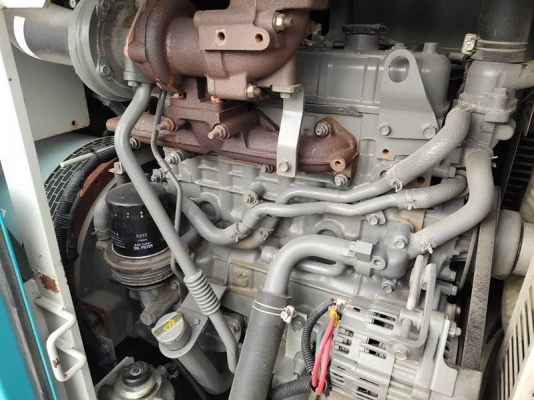 DCA45ESI - ปั่นไฟ Denyo มือสอง ขนาด 37/45kva. เครื่อง Isuzu จากญี่ปุ่น