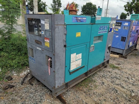 DCA45ESI - ปั่นไฟ Denyo มือสอง ขนาด 37/45kva. เครื่อง Isuzu จากญี่ปุ่น