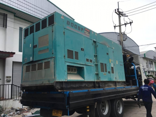 เครื่องปั่นไฟมือสอง DENYO DCA800SPK เครื่องKOMATSU เครื่องปั่นไฟมือสอง DENYO DCA800SPK เครื่องKOMATSU