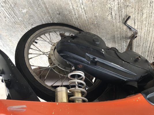 มอไซค์ ยามาฮ่า ฟีโน่ ขายสด 8800บ เล่มชุดโอนครบ ถูกกฎหมาย สตาร์ทติด ลองบิดขี่ได้ ระบบไฟระบบเบรคใช้ได้ สีตรงเล่ม