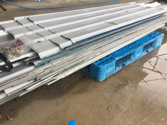 แผ่นเมทัลชี เกรด B สภาพดี กิโลกรัมละ 20 บาท