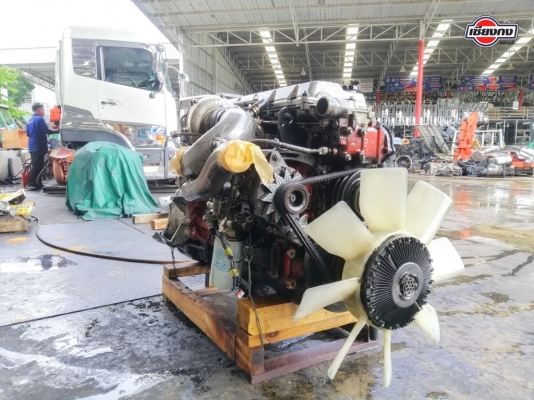เครื่องยนต์ HINO JO8C TURBO 225 PS ปั้มเล็ก