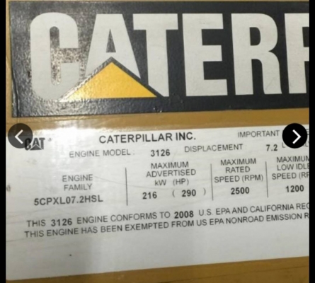 ขายเครื่อง CAT 3126 เครื่องเก่านอกนำเข้า 309 แรงโทร 084-5424150 ขายเครื่อง CAT 3126 เครื่องเก่านอกนำเข้า 309 แรงโทร 084-5424150