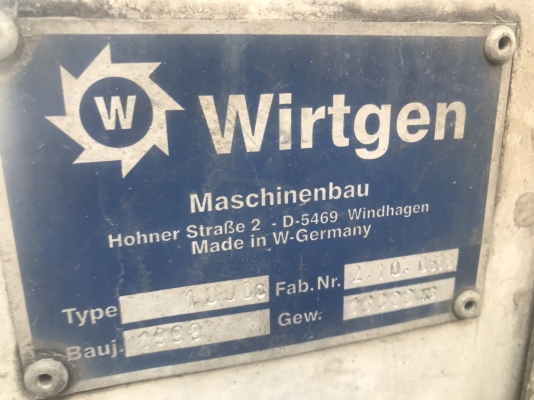 ขาย 1,250,000 รถกัดถนน เก่านอก WIRTGEN รุ่น1000 C ล้อยางใช้งานน้อยไม่ถึง1,000 ชั่วโมง รถพร้อมใช้งานเอกสารเป็นใบแจ้งจำหน่าย  สนใจดูสินค้าแหลมฉบังชลบุรี 090-772-3710 090-772-3708
