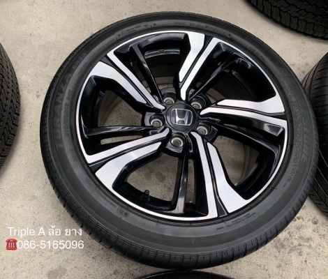 ล้อแม็ก Honda Civic 1.5 Turbo RS ขอบ 17 พร้อมยาง 215-50-17 Bridgestone ปี 16 ล้อแม็ก Honda Civic 1.5 Turbo RS ขอบ 17 พร้อมยาง 215-50-17 Bridgestone ปี 16