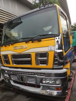 ขายหัวเก๋งรถบรรทุก อีซูซุ กีก้า ติดเครื่อง 6UZ1 หัวเครื่องเก่าญี่ปุ่น สภาพสวย พร้อมชุดแต่ง