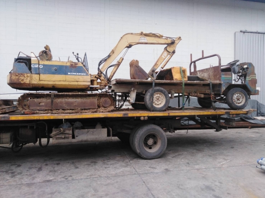 รถขุด KOMATSU PC20-6 สภาพพร้อมใช้งาน