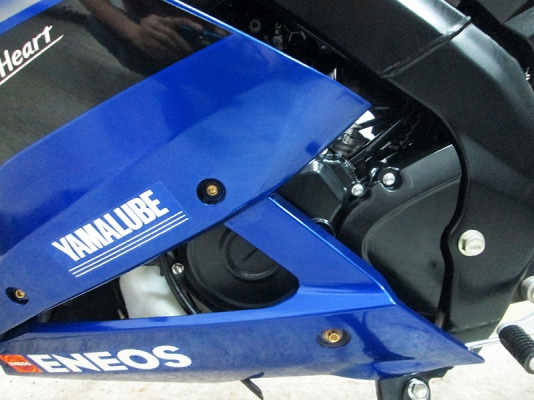 สด ผ่อน ขาย Yamaha R15 ปี 2019 ตัวใหม่ล่าสุด ลายพิเศษ Movistar ไมล์แท้ 6150 กม สภาพสวย