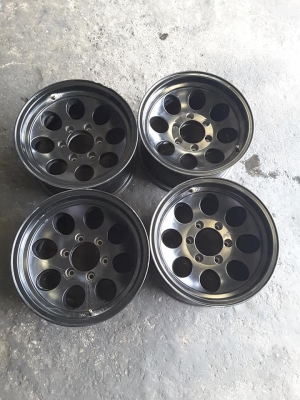 Max หยดนำ้ลาย Mickey 6รู139 ขอบ 16*8 et0 สวยๆ 1ชุด