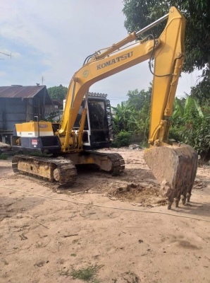 ขายรถแบคโฮ KOMATSU  PC100-3 ใช้งานได้เลย ไม่ต้องซ่อม