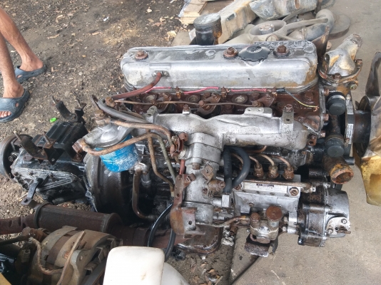 ขายเครื่องอีซูซุ 4BA พร้อมเกียร์ เครื่องติดได้ปกติ ทักไลน์ดูวีดีได้ 098-5922944