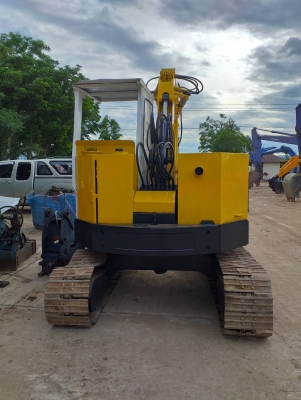 ขายรถขุดMITSUBISHI - MXR-55 เครื่องยนต์มิตซูบิชิ K4M ขนาด 4 สูบ คอนโทรลลูกหมาก ปั๊มเฟือง 3 ตอน มีใบมีด หลังคา แทรคเหล็ก รถเก่านอก มีเอกสาร ยังไม่เคยใช้งานในไทย