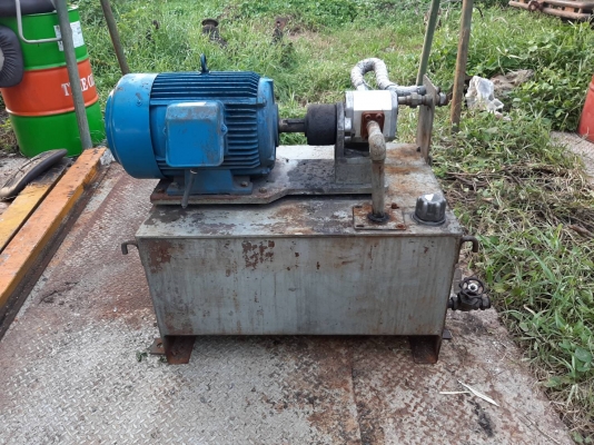 ถังน้ำมันปั้มไฮดรอลิคพร้อมมอเตอร์