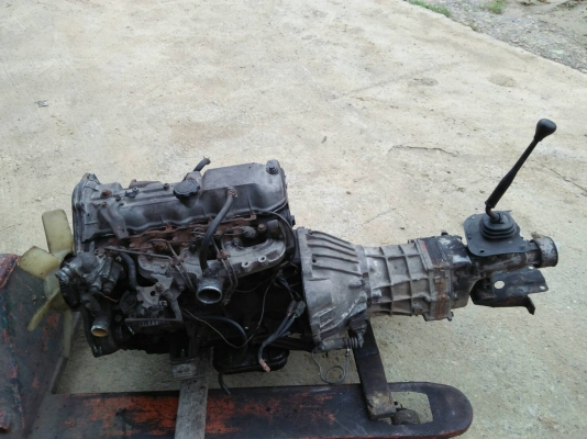เครื่องTOYOTA 2Lดีเซล2.45พร้อมเกียร์มีหมายเลข
