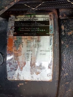 เครื่องปั่นไฟสำหลับรถบรรทุกห้องเย็น