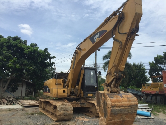 Cat 320C เครื่องดี ปั้มแรง เอวแน่น ช่วงล่างเต็ม พร้อมหัวเจาะ เอกสารเล่มทะเบียน