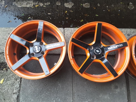 Max แนวๆ 4/100 ขอบ 15*7 et+35 สวยๆ 1ชุด Max แนวๆ 4/100 ขอบ 15*7 et+35 สวยๆ 1ชุด