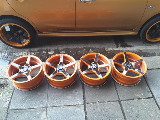 Max แนวๆ 4/100 ขอบ 15*7 et+35 สวยๆ 1ชุด Max แนวๆ 4/100 ขอบ 15*7 et+35 สวยๆ 1ชุด