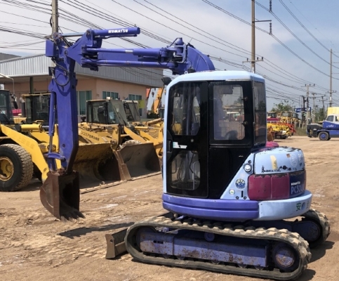 ขายรถขุด KOMATSU PC50UU-2 อาร์มยาวพิเศษ คอนโทรลสั้น นำเข้าเองจากญี่ปุ่น สภาพสวยพร้อมใช้ มีVDOการทำงานครับ