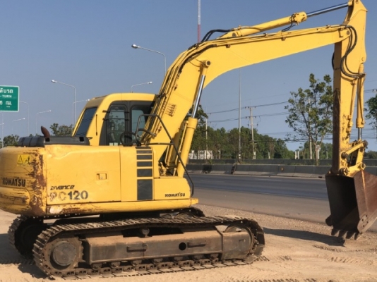 ขายรถขุด KOMATSU PC120-6E ลายหัวกระแทก นำเข้าเองจากญี่ปุ่น สภาพสวยพร้อมใช้ มีVDOการทำงานครับ