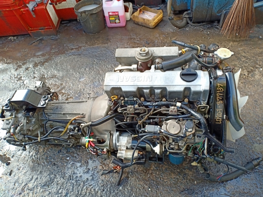 นิสสัน LD20ll เทอร์โบพร้อมเกีร์ยออโตโฟวิล เครื่องญี่ปุ่นสวยๆ