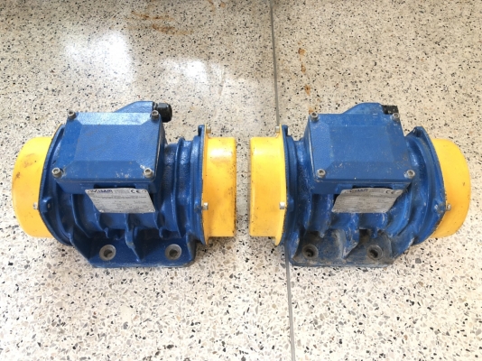 มอเตอร์สั่น-เขย่า VISAM 0.68HP made in italy พร้อมใช้งานสภาพดี