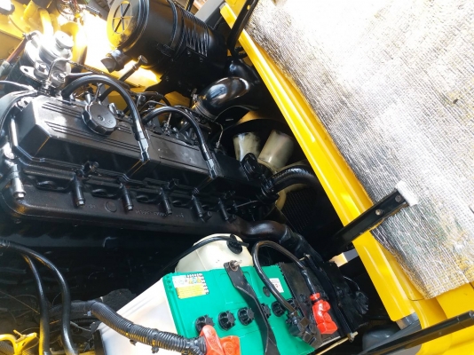 ขายรถยกโฟร์คลิฟท์ยี่ห้อ TCM 4.5 ตัน เสาสูง4.5 เมตร