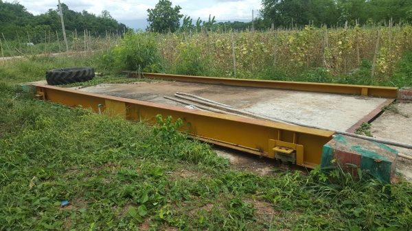 ขาย ตราชั่ง 50 ตัน กว้าง 3.40 เมตร ยาว 8 เมตร อุปกรณ์มีให้ครบ ราคาต่อรองได้