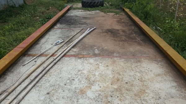 ขาย ตราชั่ง 50 ตัน กว้าง 3.40 เมตร ยาว 8 เมตร อุปกรณ์มีให้ครบ ราคาต่อรองได้