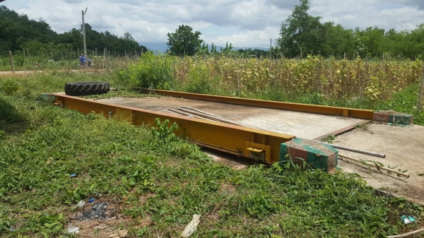 ขาย ตราชั่ง 50 ตัน กว้าง 3.40 เมตร ยาว 8 เมตร อุปกรณ์มีให้ครบ ราคาต่อรองได้