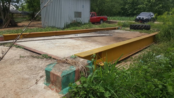 ขาย ตราชั่ง 50 ตัน กว้าง 3.40 เมตร ยาว 8 เมตร อุปกรณ์มีให้ครบ ราคาต่อรองได้