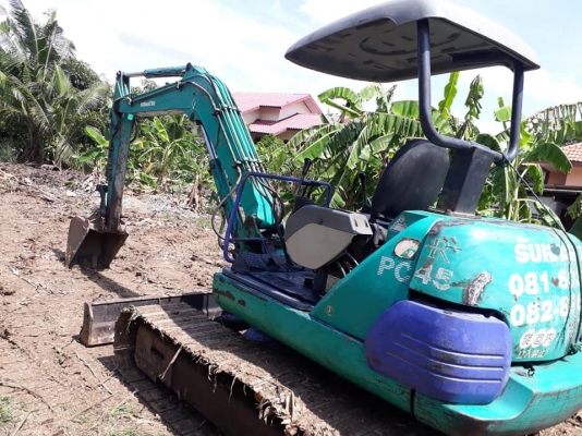 pc45-7 KOMATSU ปั้มนิ้ว มีลายหัวเจาะ เครื่องปั้มดี เอวแน่น ช่วงล่างเต็ม ใบซื้อขาย  ราคา330000ต่อรอง 081-989-1989 หรั่งครับ