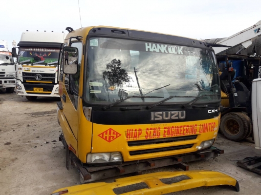 ขายหัวเก๋งสำหรับรถบรรทุก10ล้อ/หัวลาก ยี่ห้อISUZU : GIGA- CXH81TW รุ่นยกหัวได้, มีแค๊ป, 3 ใบปัด, มีขาหลังสามารถนำไปดัดแปลงใส่กับรถบรรทุก รุ่นอื่นๆ หรือแบบใกล้เคียงกันได้ สินค้าเดิมๆเก่านอก ขายตามสภาพ