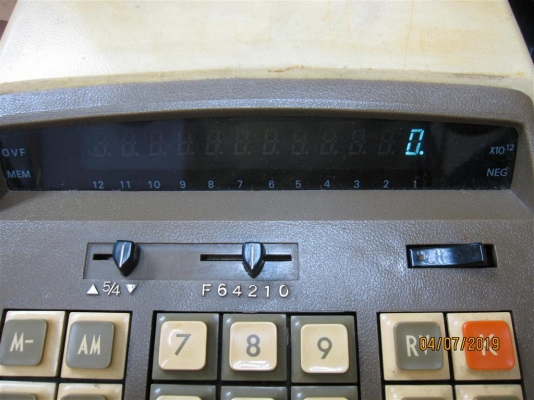 เครื่องคิดเลข ยี่ห้อ COMPEX 12 ใช้ไฟบ้านเรา