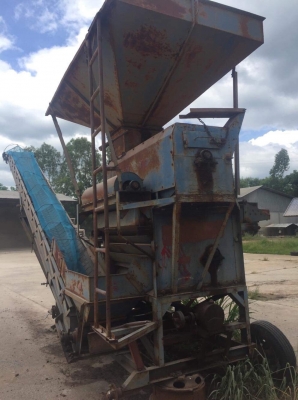 สีข้าวโพด แบบสีทั้งเปลือก เครื่องฮีโน่ HO7C สีสันต์ไม่สวย แต่พร้อมใช้งาน