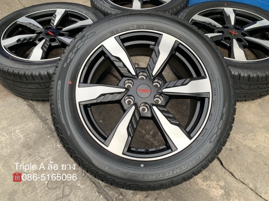 ล้อแม็กป้ายแดง Toyota Fortuner TRD ขอบ 20 พร้อมยางป้ายแดง 265-50-20 Dunlop ปี 19 สวยกริ๊บ ใหม่มาก