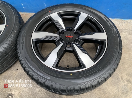 ล้อแม็กป้ายแดง Toyota Fortuner TRD ขอบ 20 พร้อมยางป้ายแดง 265-50-20 Dunlop ปี 19 สวยกริ๊บ ใหม่มาก