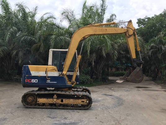 ขายแบคโฮ KOMATSU PC60-6(ปั้มนิ้ว) ครบๆ สวยเดิมจากญี่ปุ่น ทำงานสมบูรณ์ทุกระบบ 690,000 เท่านั้น!!