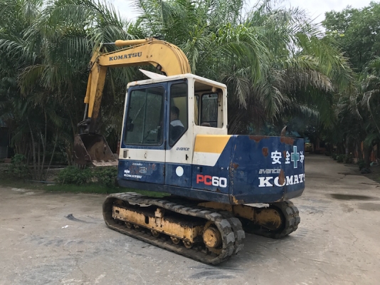 ขายแบคโฮ KOMATSU PC60-6(ปั้มนิ้ว) ครบๆ สวยเดิมจากญี่ปุ่น ทำงานสมบูรณ์ทุกระบบ 690,000 เท่านั้น!!