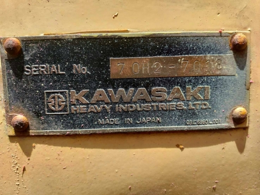 KAWASAKI 70H - 2 รถตักล้อยางเอวอ่อน ขนาดใหญ่ รถเครื่องเดิมปั๊มเดิมๆแน่นแรงดีพร้อมใช้งานได้เลย ระบบไฮดรอลิกส์ไม่มีแตกเยิ้มแห้งดีทั้งคัน ช่วงล่างแน่นๆยางสภาพเต็มดี ราคาต่อรองได้ครับ KAWASAKI 70H - 2 รถตักล้อยางเอวอ่อน ขนาดใหญ่ รถเครื่องเดิมปั๊มเดิมๆแน่นแรงดีพร้อมใช้งานได้เลย ระบบไฮดรอลิกส์ไม่มีแตกเยิ้มแห้งดีทั้งคัน ช่วงล่างแน่นๆยางสภาพเต็มดี ราคาต่อรองได้ครับ