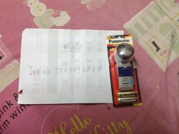 เครื่องโกนหนวด panasonic พร้อมถ่าน 2 ก้อน