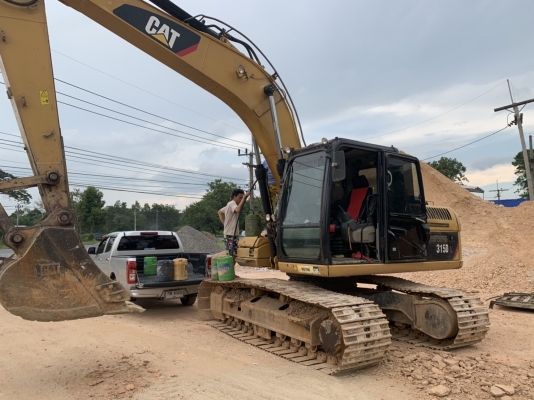 ขาย CAT315D ไฟเต็ม ช่วงล่างเต็ม เอกสารอินวอย ไมล์ 10700ชม.ราคา 1,050,000 ขาย CAT315D ไฟเต็ม ช่วงล่างเต็ม เอกสารอินวอย ไมล์ 10700ชม.ราคา 1,050,000