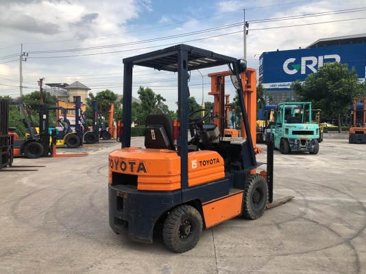 ขายถูกมาก Toyota 5FG15 เกียร์ออโต้ ขนาดยก1.5ตัน เสา3เมตร เครื่องยนคร์เบนซิล