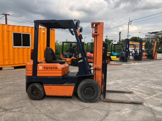 ขายถูกมาก Toyota 5FG15 เกียร์ออโต้ ขนาดยก1.5ตัน เสา3เมตร เครื่องยนคร์เบนซิล