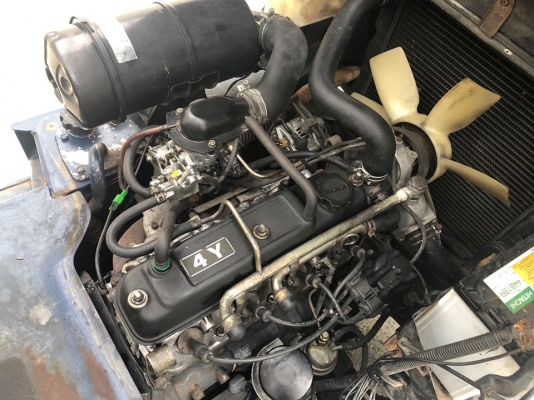 เสาสูงสะใจ ขายถูกมาก Toyota 5FG15 เสายกสูง4.5เมตร ขนาดยก1.5 ตัน เครื่องยนตร์เบนซิล เกียร์ธรรมดา สวยเดิมจากญี่ปุ่น