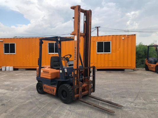 เสาสูงสะใจ ขายถูกมาก Toyota 5FG15 เสายกสูง4.5เมตร ขนาดยก1.5 ตัน เครื่องยนตร์เบนซิล เกียร์ธรรมดา สวยเดิมจากญี่ปุ่น